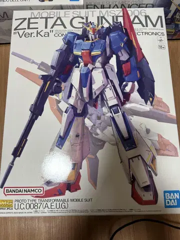 [ 새상품 미조립 ] MG Z 건담 Ver.Ka