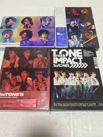 SixTONES 라이브 Blu-ray 세트