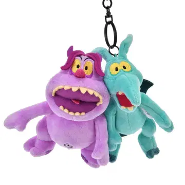 새상품 디즈니 페인&패닉 봉제 인형 키링 빌런즈