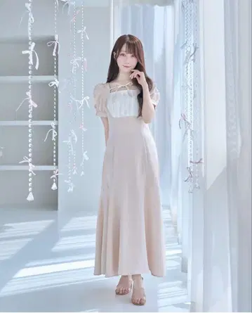 RoseMuse Tack mermaid dress 아이보리