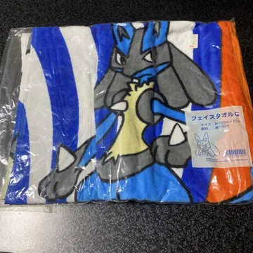포켓몬스터 루카리오 페이스타월 G 약 100cm x 35cm