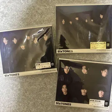SixTONES 바리아 CD 3장 세트