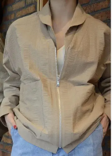 SEEALL 시올 스텐칼라 자켓 베이지