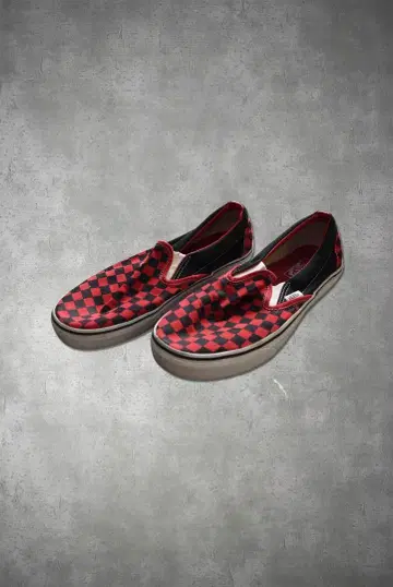 VANS 체커 슬립온 스니커즈 0-49-676