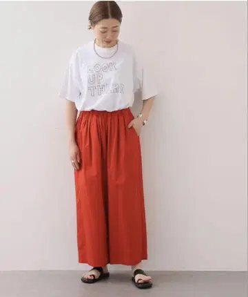 journal standard luxe 트윌 턱 팬츠