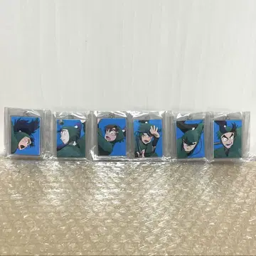 닌타마 란타로 증명사진풍 아크릴 플레이트 키링 6학년 세트