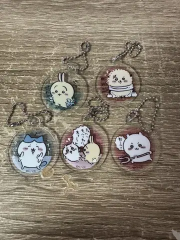 치이카와(먼작귀) 아크릴 키링 5개 세트