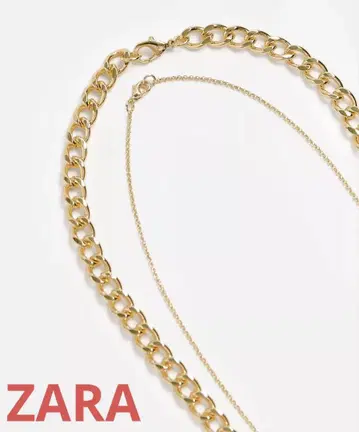 ZARA 골드 컬러 목걸이