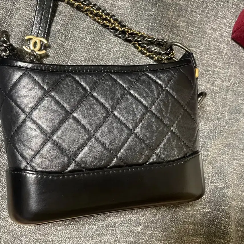 샤넬 가브리엘 호보 스몰 블랙 사진 4