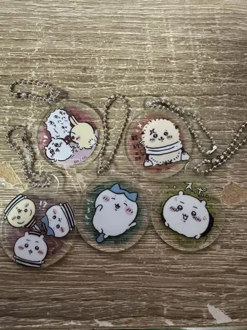 치이카와 아크릴 키링 5개 세트