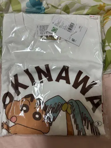 오키나와 캐릭터 T셔츠 짱구는 못말려