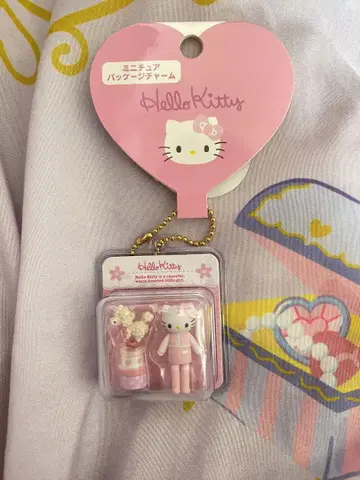 산리오 미니어처 패키지 참 키티