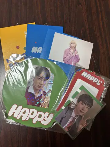 K-POP 핸드 팬 세트 포토 카드 포함