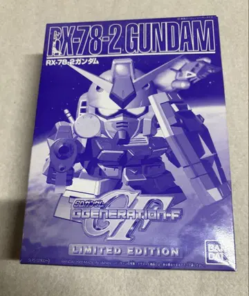 리미티드 에디션 RX-78-2 SD 건담 G 제너레이션 F 미조립