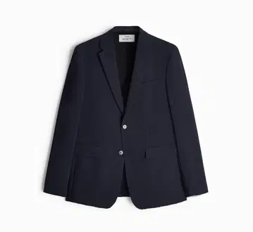 수트 셋업 네이비 울 100% ZARA 오리진즈 자라