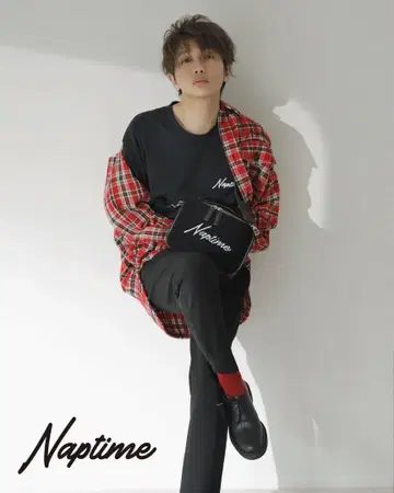 naptime. 숄더백 [ BLACK ]