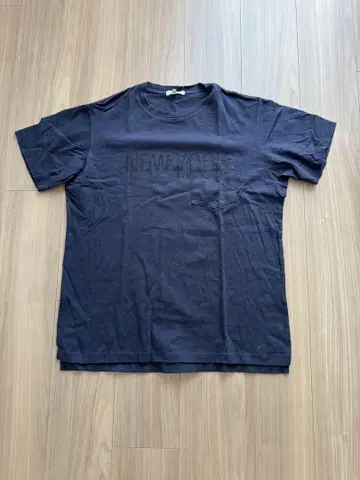 engineered garments 크로스 크루 넥 셔츠