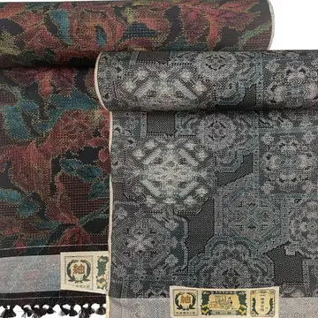 옷감 특별한 2세트 손으로 짠 명주 순수 실크 리메이크용으로도