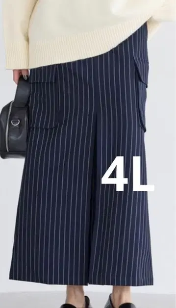 라비앙제 스트라이프 타이트 스커트 4L