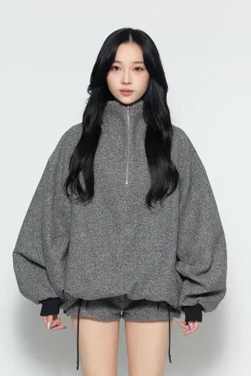 theredthread S tweed 셋업 gray