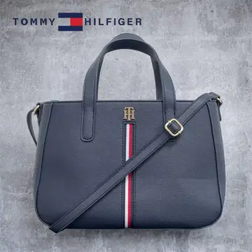 새상품급 TOMMY HILFIGER 숄더백 2way 트리콜로르