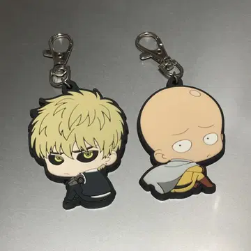 원펀맨 사이타마 제노스 러버 키링 2개 세트