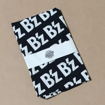 손수건 B'z 카마와누 손수건 블랙/B'z 로고 총집합 전시회