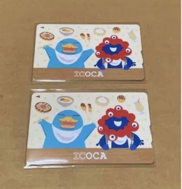 오사카 간사이 박람회 한정판 디자인 ICOCA 카드