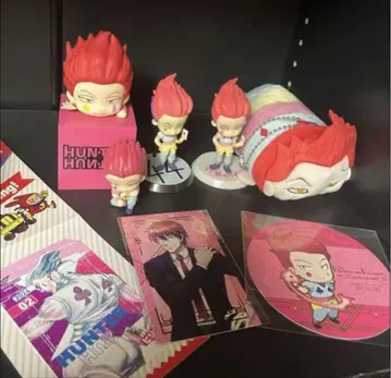 HUNTER x HUNTER 히소카 미니 피규어 외 굿즈 세트