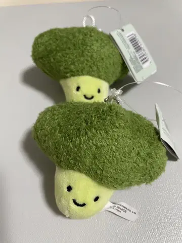 브로콜리 키체인 다이소