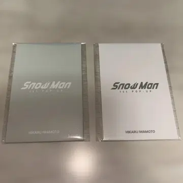 SnowMan POPUP 서울 이와모토 테루 포토 카드 팩 A B 세트