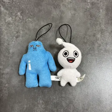 토코로텐노스케 덴가쿠만 봉제 인형 마스코트 2세트
