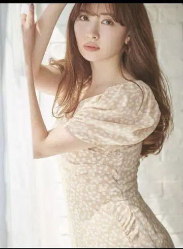 Herlipto 체리 원피스 베이지