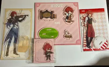 원신 딜루크 아크릴 스탠드 세트 Genshin Impact