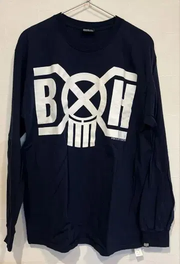 BOUNTY HUNTER 네이비 긴팔 티셔츠