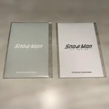 SnowMan POPUP 후카사와 타츠야 서울 포토 카드 팩 A B 세트