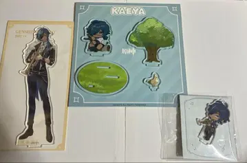 원신 가이아 아크릴 스탠드 세트 Genshin Impact