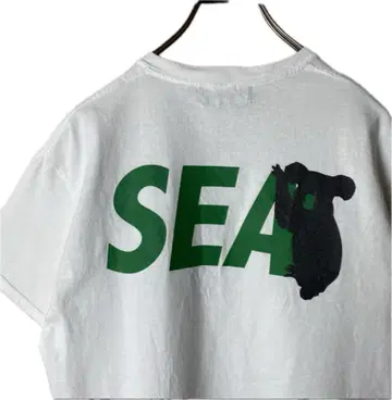 WIND AND SEA 티셔츠 화이트
