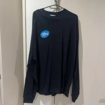 미세스 2023년 봄 Spring Long Sleeve 롱T 블랙 XL