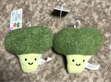 DAISO 다이소 키체인 브로콜리 2개 세트