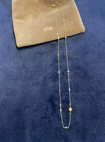 ete 10K 체인 목걸이