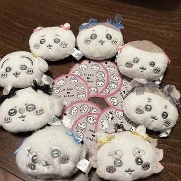 치이카와(먼작귀) 미니 복주머니 ~리본~ 8종 컴프 세트