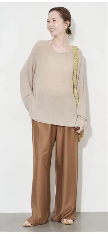 SLOBE IENA 골지 오버 풀오버