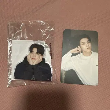 TREASURE 정우 클립 트레이딩 카드 캡슐 토이
