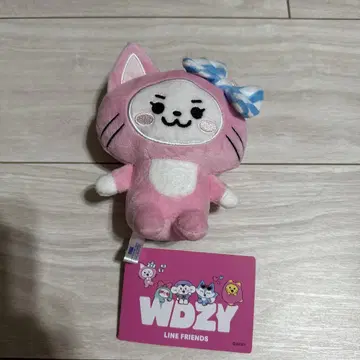 itzy wdzy 유나 cabbit 모어 플러스 앉은 봉제 인형