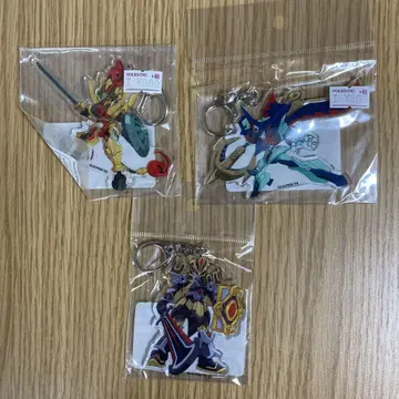 미개봉 새상품 골판지 전기 MUJI W LBX 아크릴 키링 세트