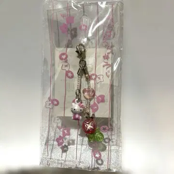 귀여워! 헬로키티 마스코트 액세서리 나팔꽃