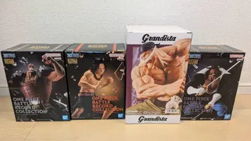 원피스 흰 수염 해적단 피규어 4종 세트