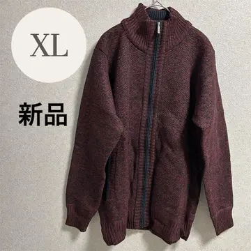 플리스 자켓 XL 빨간색 지퍼 플리스