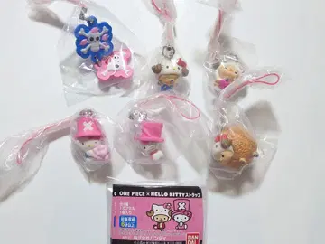 ONE PIECE x Hello Kitty 스트랩 가챠